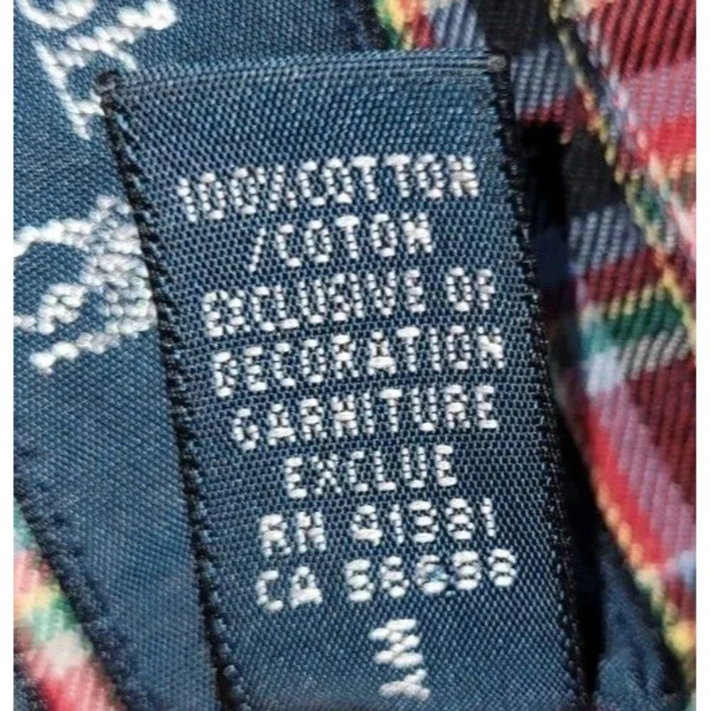 Ralph Lauren Shirt 100% Cotton Red/Green Plaid Long Sleeve Button Down Mens XL - Picture 6 of 11